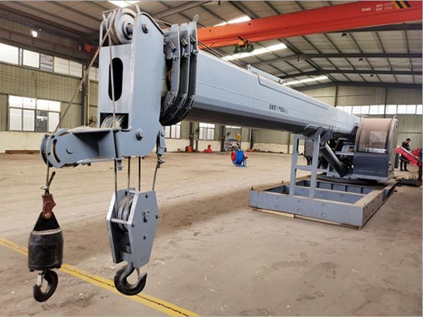 廣西玉林船用起重機廠家船尾吊作業效率高